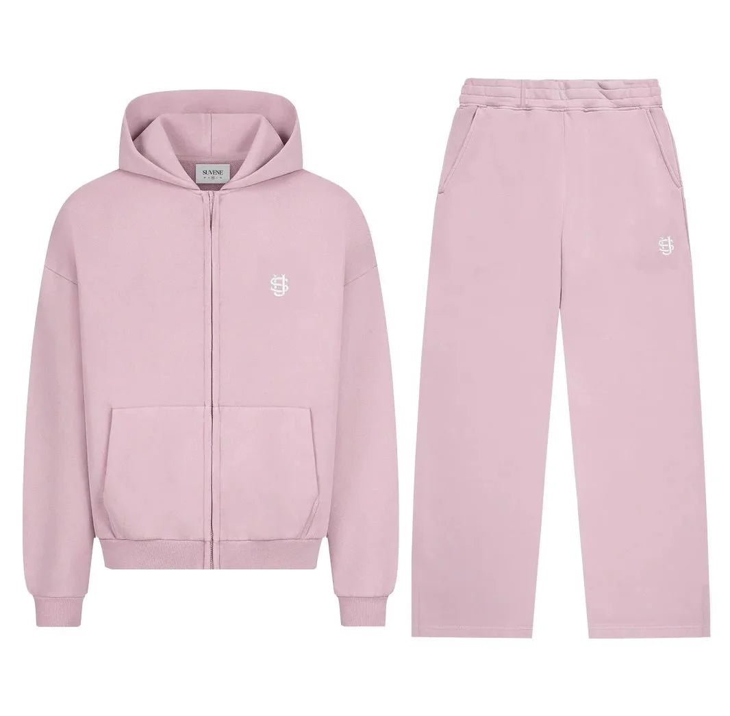 2 piece cotton loose streetwear comfy tracksuit. - GoSobiShop Boutique