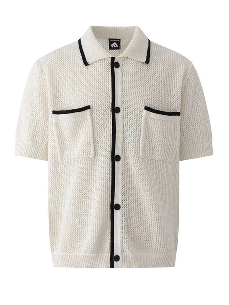 Monaco Knit Cardigan Shirt
