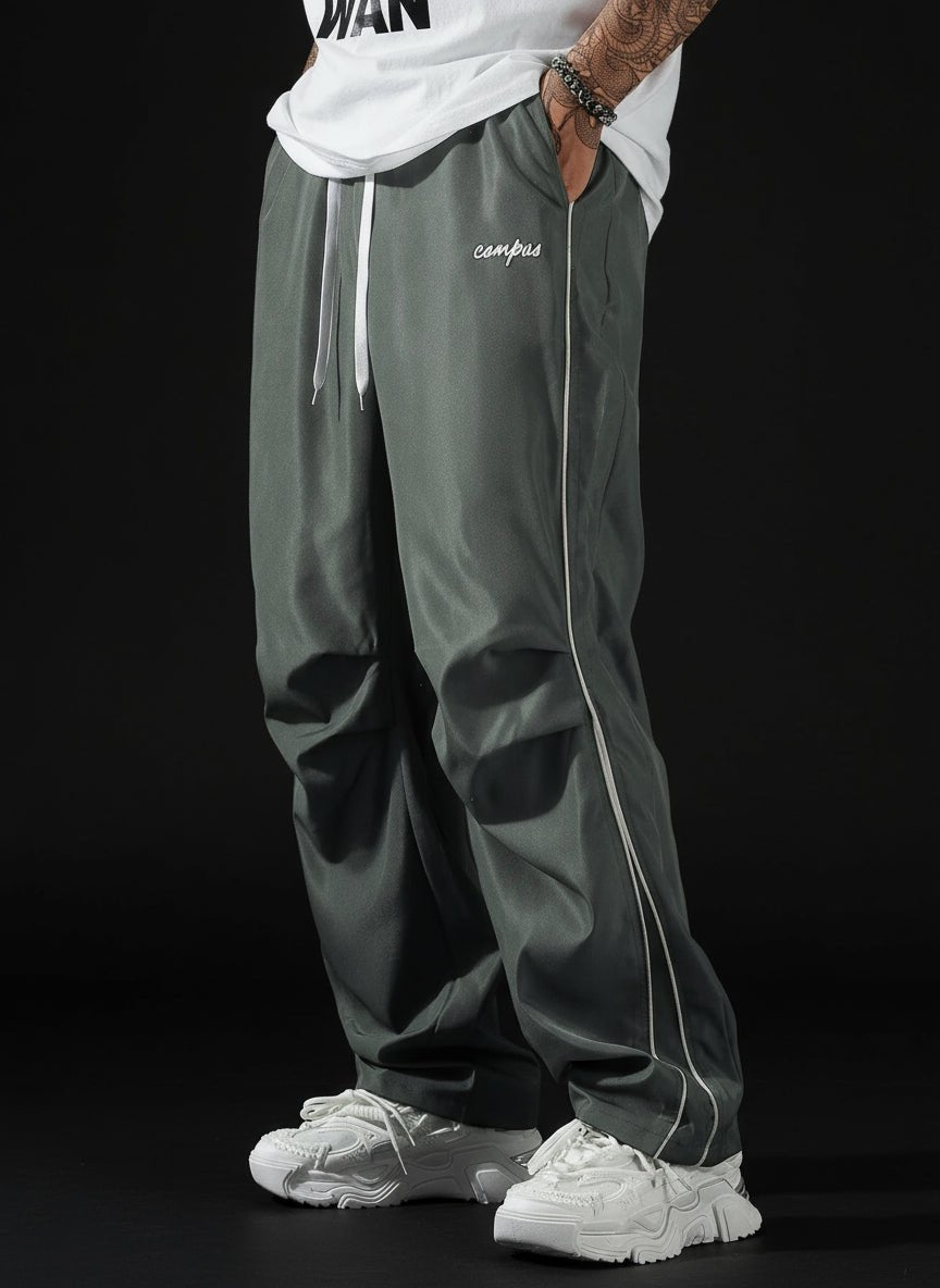 Campus baggy parachute loose sweatpants - GoSobiShop Boutique