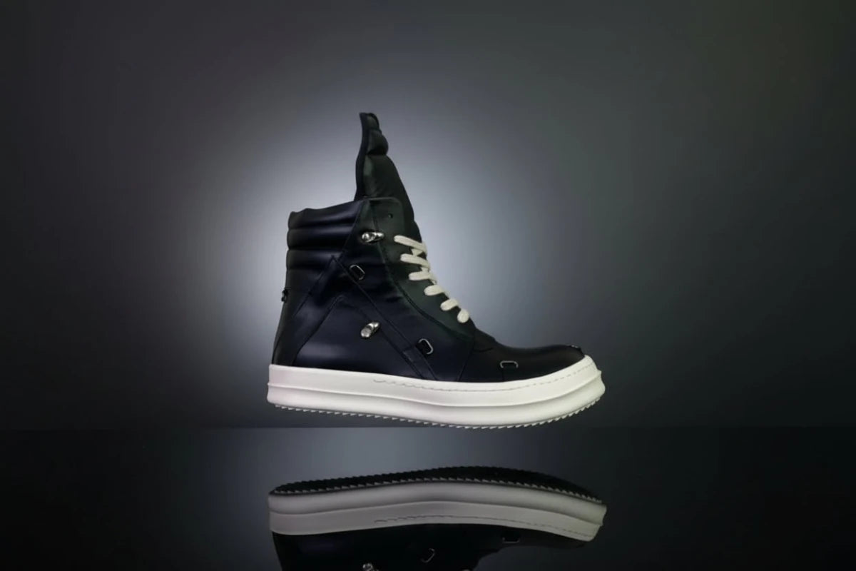 High top mega lace up geobasket. - GoSobiShop Boutique
