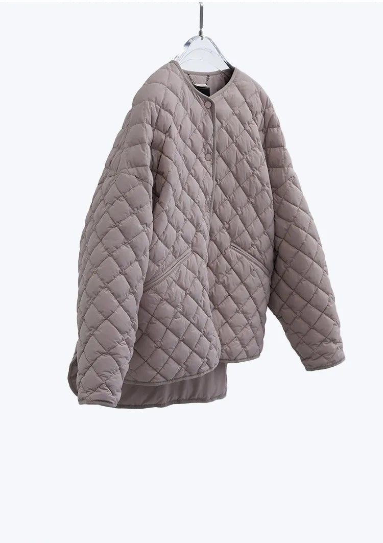 Lightweight Quilted puffer down jacket - GoSobiShop Boutique