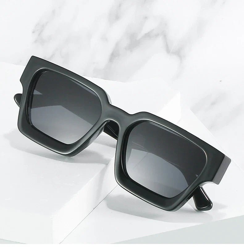 Millionaire square frame luxury style shades LV shades rep UV400 - GoSobiShop Boutique