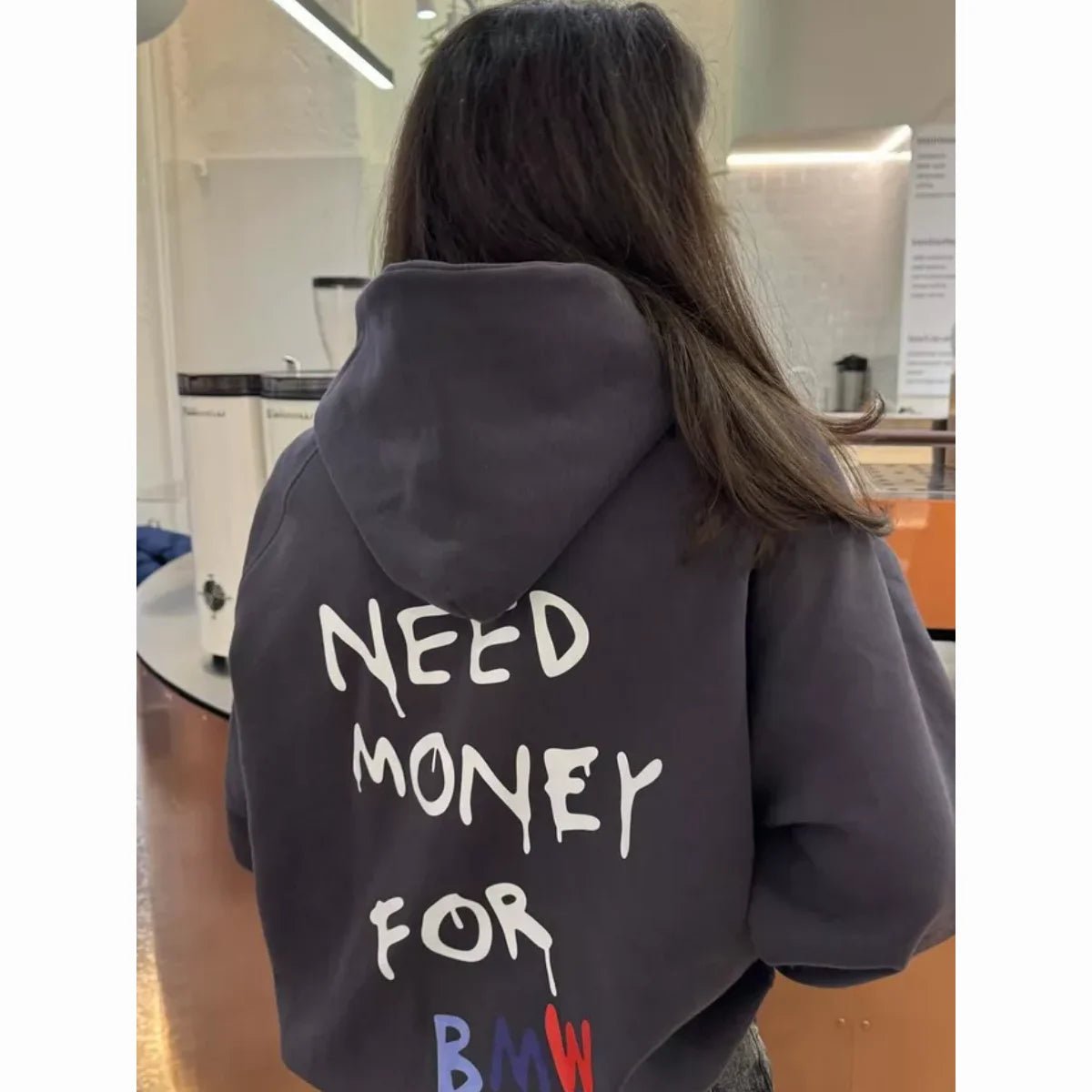 Need money for BMW oversized graphic hoodie - GoSobiShop Boutique