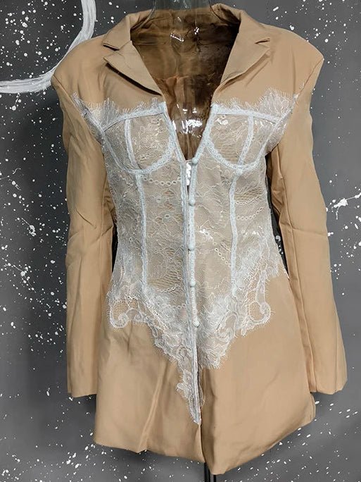 SK Blazer slim Fit Long Sleeves Single Breasted Suit Jacket. - GoSobiShop Boutique