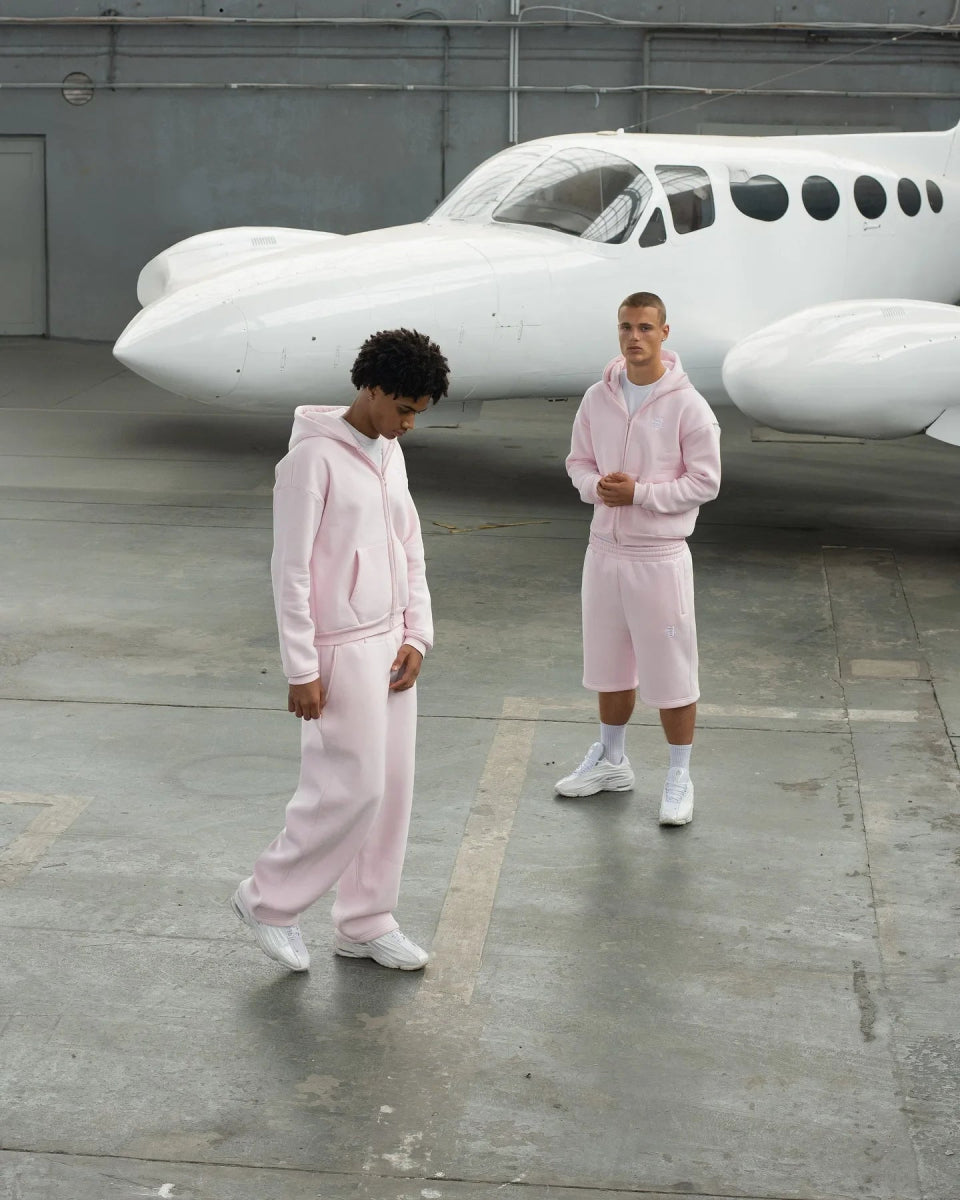 2 piece cotton loose streetwear comfy tracksuit. - GoSobiShop Boutique