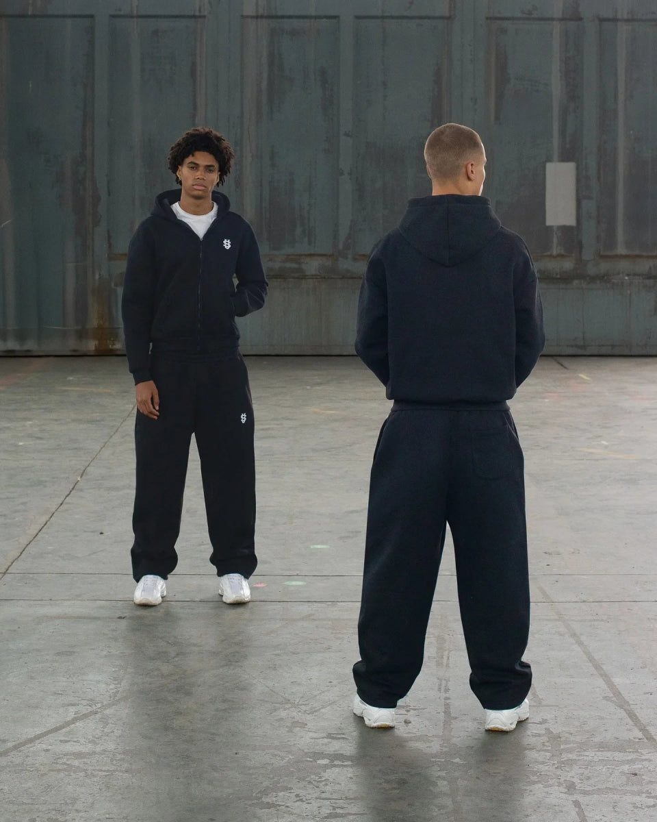 2 piece cotton loose streetwear comfy tracksuit. - GoSobiShop Boutique