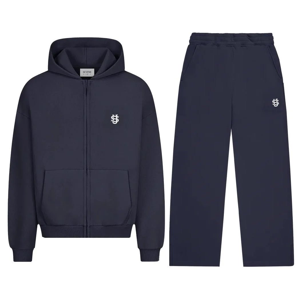 2 piece cotton loose streetwear comfy tracksuit. - GoSobiShop Boutique