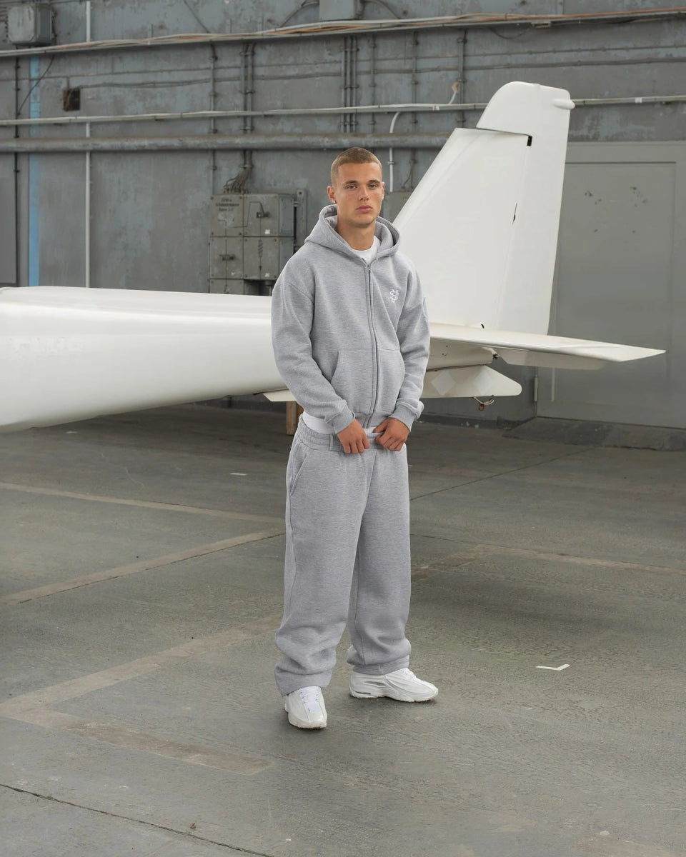 2 piece cotton loose streetwear comfy tracksuit. - GoSobiShop Boutique