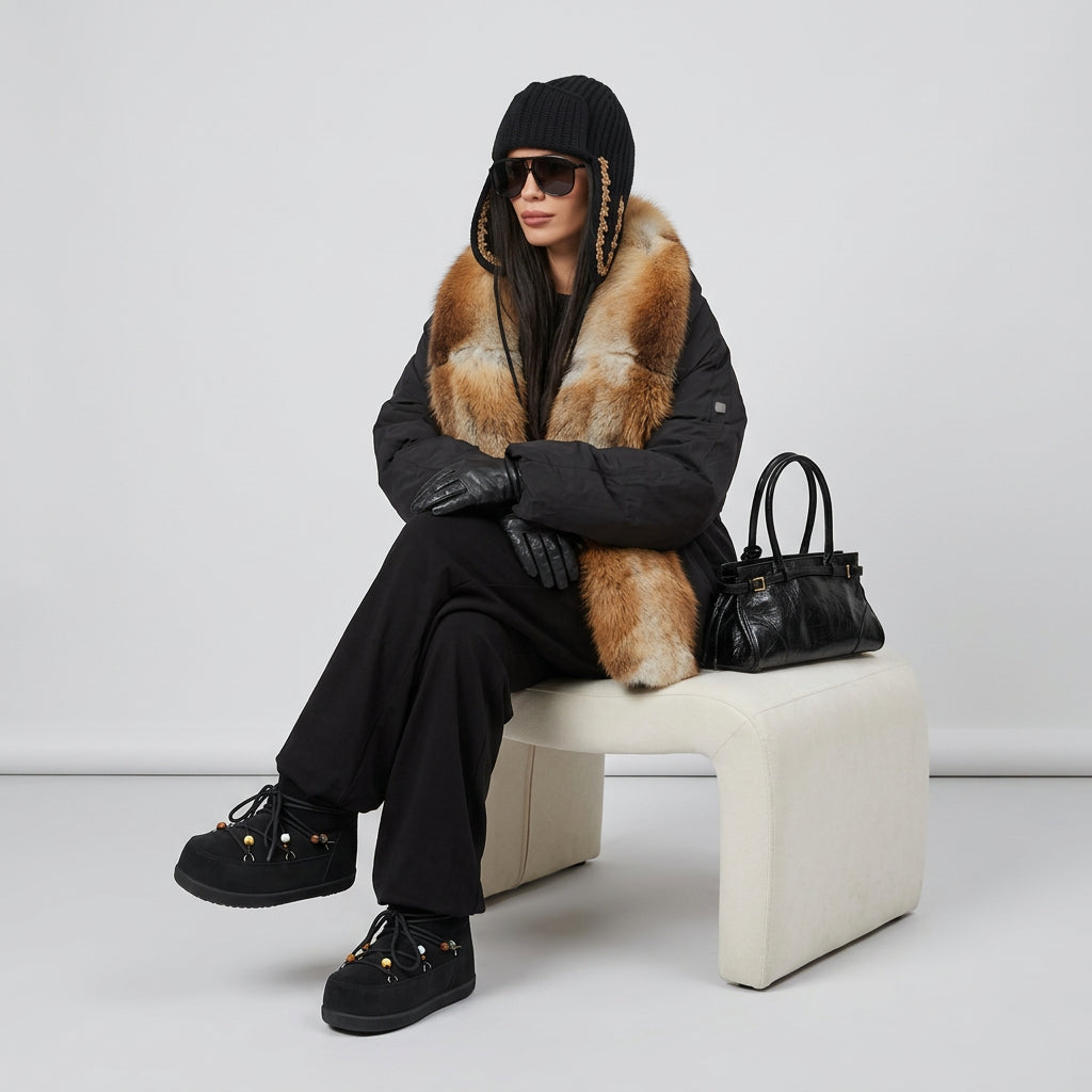 The Statement Fur-Collar Jacket for women by GoSobiShop Boutique