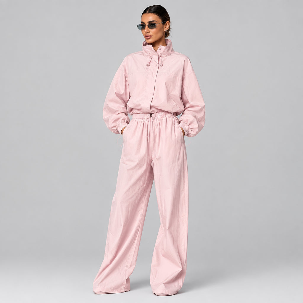 women's two piece set
women's matching set
women's jacket and pants set
women's wide leg pants set
women's casual two piece outfit
women's matching outfit
women's streetwear set
women's coordinated set
women's high waist pants set
women's casual tracksuit
women's relaxed fit outfit
women's spring outfit
women's summer outfit
women's everyday outfit
women's travel outfit
