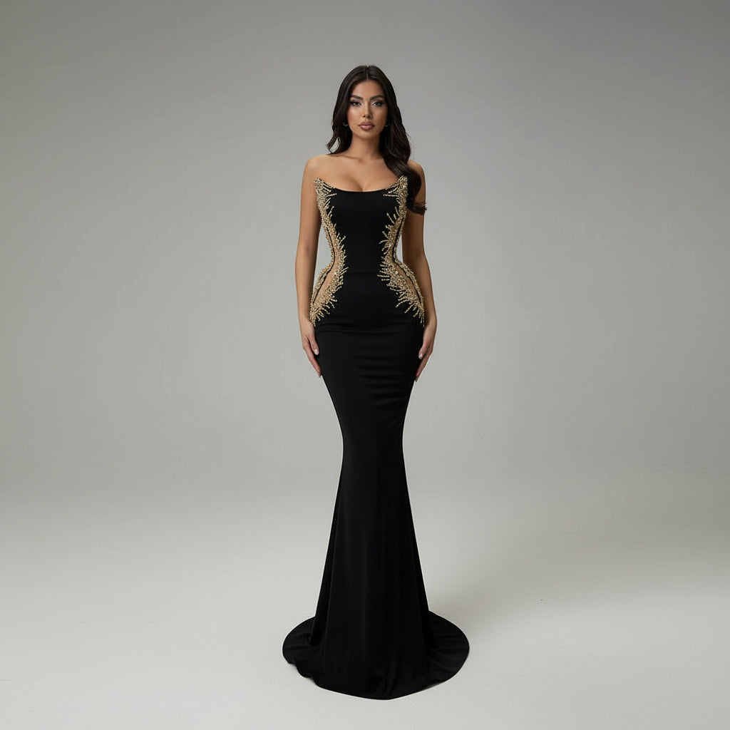 monica mermaid gown, rhinestone mermaid dress, satin mermaid gown, rhinestone evening dress, strapless evening gown, strapless mermaid dress, satin formal dress, rhinestone formal gown, elegant evening gown, luxury evening dress, beaded evening gown, sparkling mermaid dress, formal gown for women, plus size formal gown, plus size mermaid dress, plus size evening gown, plus size prom dress, strapless prom dress, mermaid prom gown, formal wedding guest dress, black tie evening gown, gala dress for women, grad