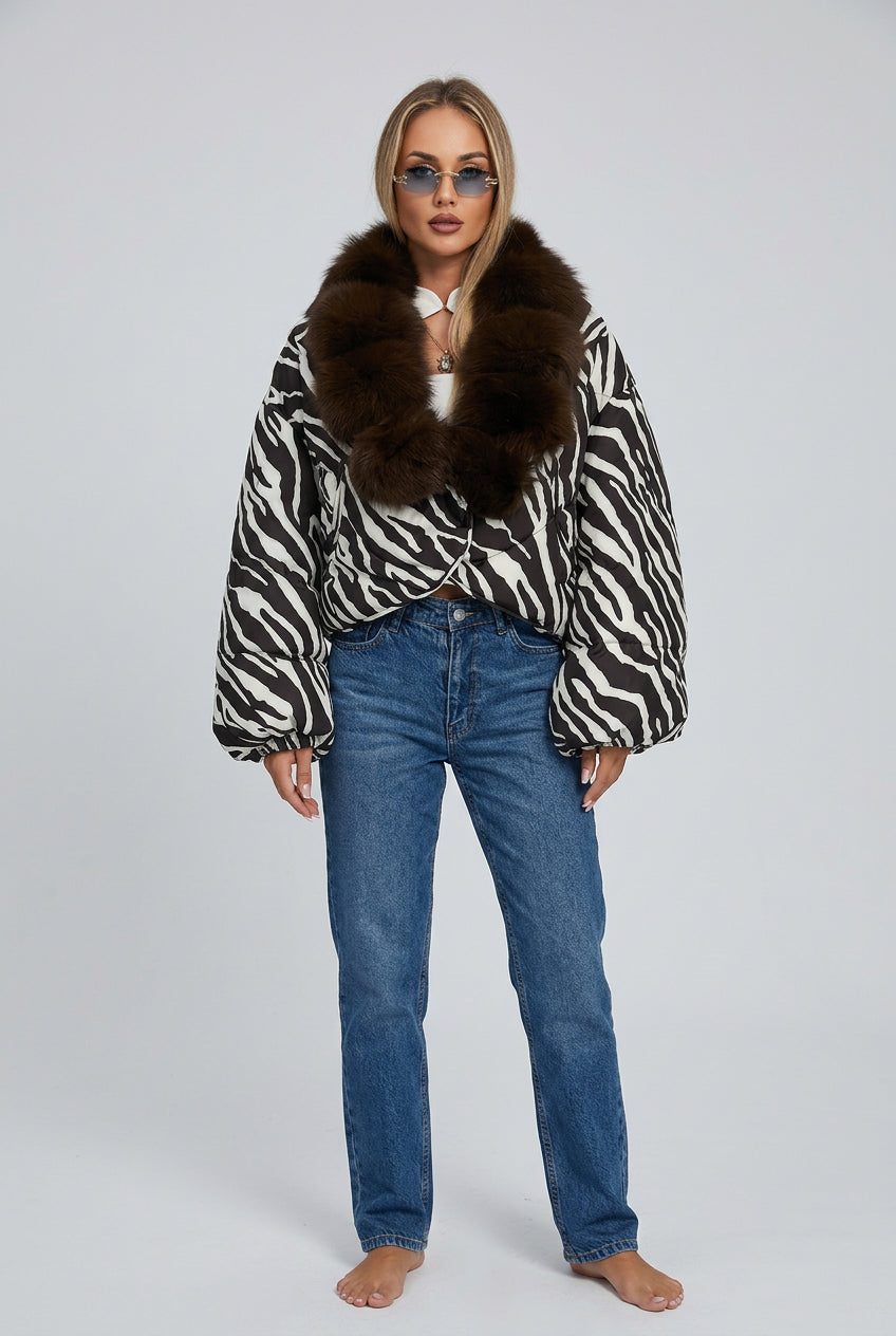 The Statement Fur-Collar Jacket for women by GoSobiShop Boutique
