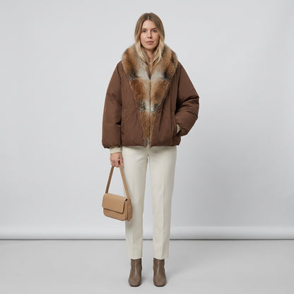 The Statement Fur-Collar Jacket for women by GoSobiShop Boutique