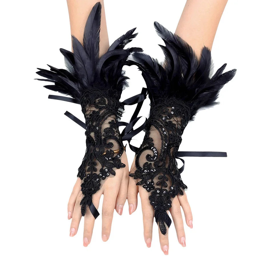 Dark Queen 4-piece Halloween costume for women
Women's dark fantasy Halloween costume with horned headwear
Dark Queen costume with sheer mesh and tulle details
Women's horned Halloween cosplay costume
Four-piece dark fantasy costume for Halloween
Women's Halloween costume styled for a party
Dark Queen Halloween costume close-up