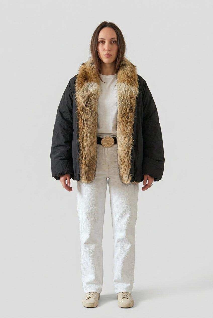 The Statement Fur-Collar Jacket for women by GoSobiShop Boutique