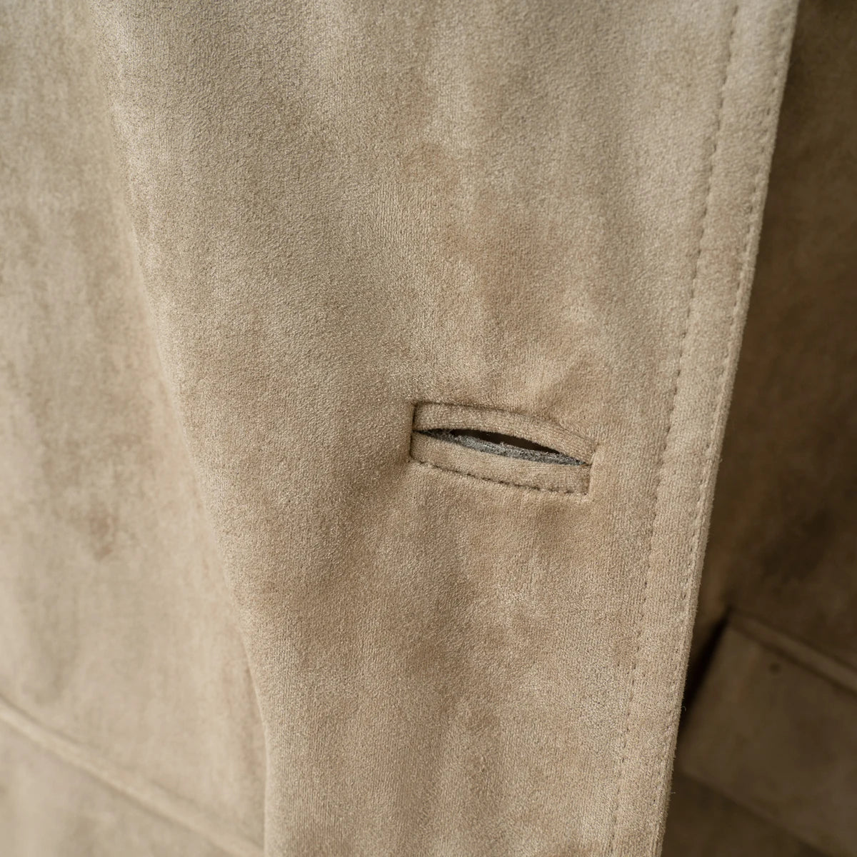 KALER basic suede jacket fall coat