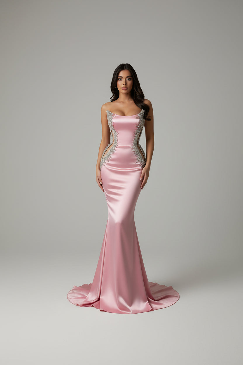 monica mermaid gown, rhinestone mermaid dress, satin mermaid gown, rhinestone evening dress, strapless evening gown, strapless mermaid dress, satin formal dress, rhinestone formal gown, elegant evening gown, luxury evening dress, beaded evening gown, sparkling mermaid dress, formal gown for women, plus size formal gown, plus size mermaid dress, plus size evening gown, plus size prom dress, strapless prom dress, mermaid prom gown, formal wedding guest dress, black tie evening gown, gala dress for women, grad
