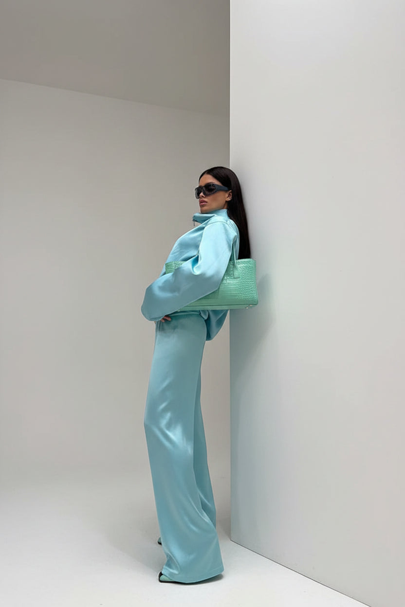 women's two piece pants set, women's jacket pants set, zip up jacket pants set, women's matching set, women's casual pants set, women's casual two piece outfit, stand collar jacket women, women's zip up jacket, women's straight leg pants set, women's coordinated outfit, women's streetwear set, women's fall outfit, women's transitional outfit, casual matching set women, women's travel outfit, airport outfit women, women's weekend outfit, women's casual chic outfit, two piece outfit women, women's fashion bou