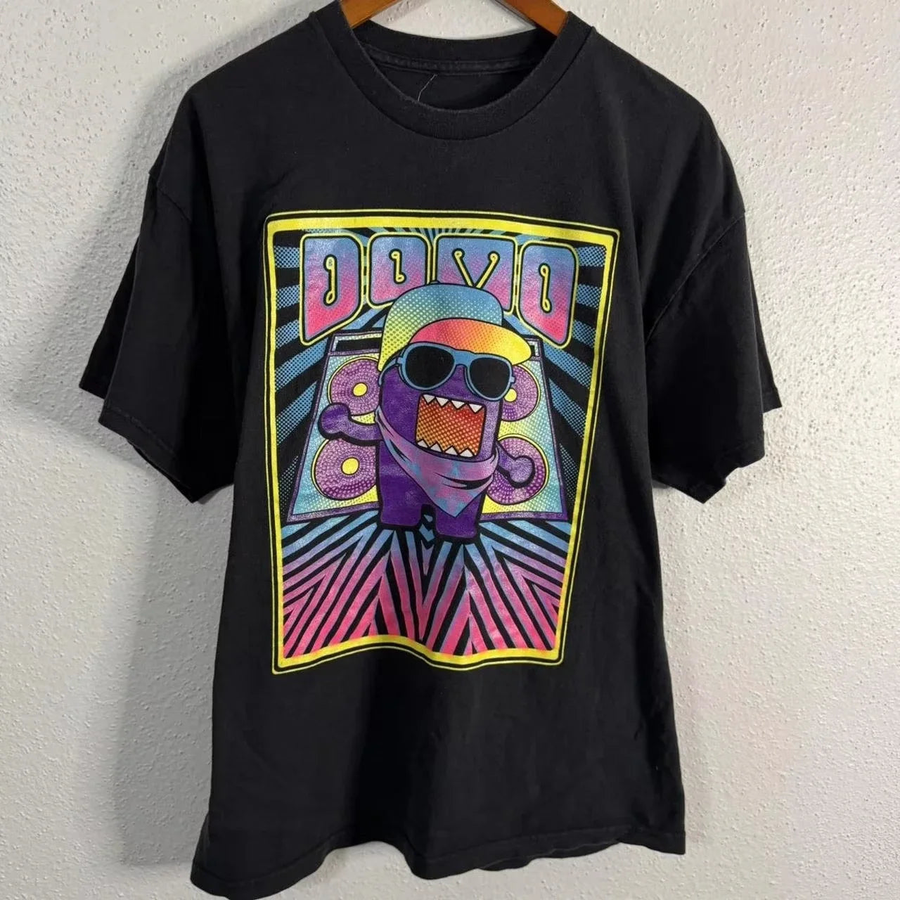 domo kun graphic tee, anime streetwear t shirt, y2k graphic tee, oversized streetwear t shirt, edgy graphic tees, japanese streetwear clothing, domo kun shirt, y2k anime fashion, urban&nbsp;