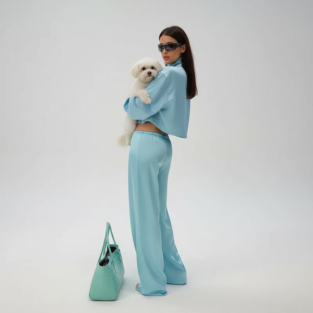 women's two piece pants set, women's jacket pants set, zip up jacket pants set, women's matching set, women's casual pants set, women's casual two piece outfit, stand collar jacket women, women's zip up jacket, women's straight leg pants set, women's coordinated outfit, women's streetwear set, women's fall outfit, women's transitional outfit, casual matching set women, women's travel outfit, airport outfit women, women's weekend outfit, women's casual chic outfit, two piece outfit women, women's fashion bou