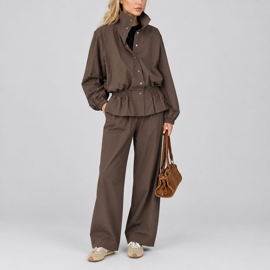 women's two piece set
women's matching set
women's jacket and pants set
women's wide leg pants set
women's casual two piece outfit
women's matching outfit
women's streetwear set
women's coordinated set
women's high waist pants set
women's casual tracksuit
women's relaxed fit outfit
women's spring outfit
women's summer outfit
women's everyday outfit
women's travel outfit