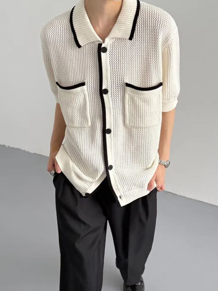 Monaco Knit Cardigan Shirt
