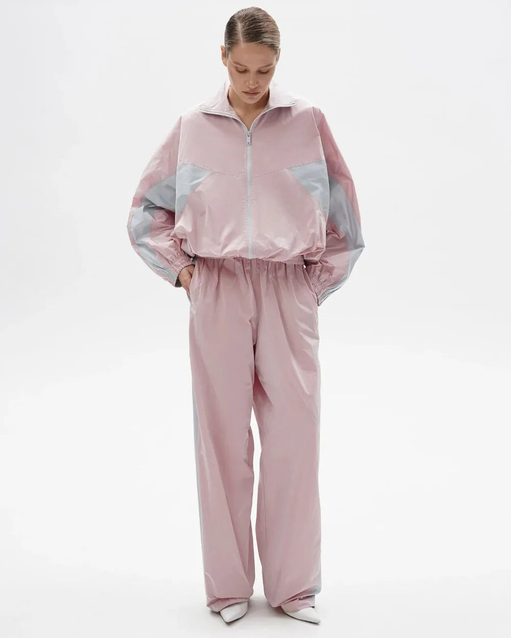 women's two piece set, women's matching set, color block two piece set, women's tracksuit, women's zip up jacket set, women's pants set, women's streetwear set, color block tracksuit women, women's casual two piece outfit, women's sporty set, women's matching pants outfit, women's jacket and pants set, zip up tracksuit women, straight leg pants set women, high waisted pants set, women's athleisure set, women's travel outfit set, airport outfit women, casual matching set women, streetwear outfit women, color