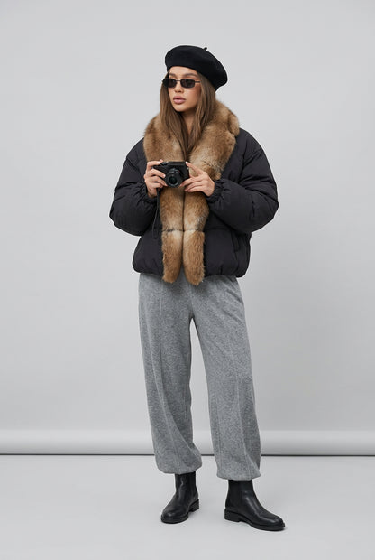 The Statement Fur-Collar Jacket for women by GoSobiShop Boutique