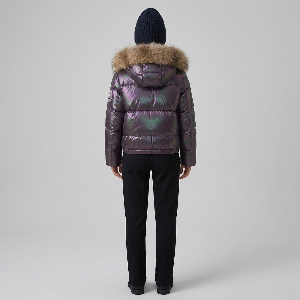 Rowan padded winter jacket with hood and practical pockets