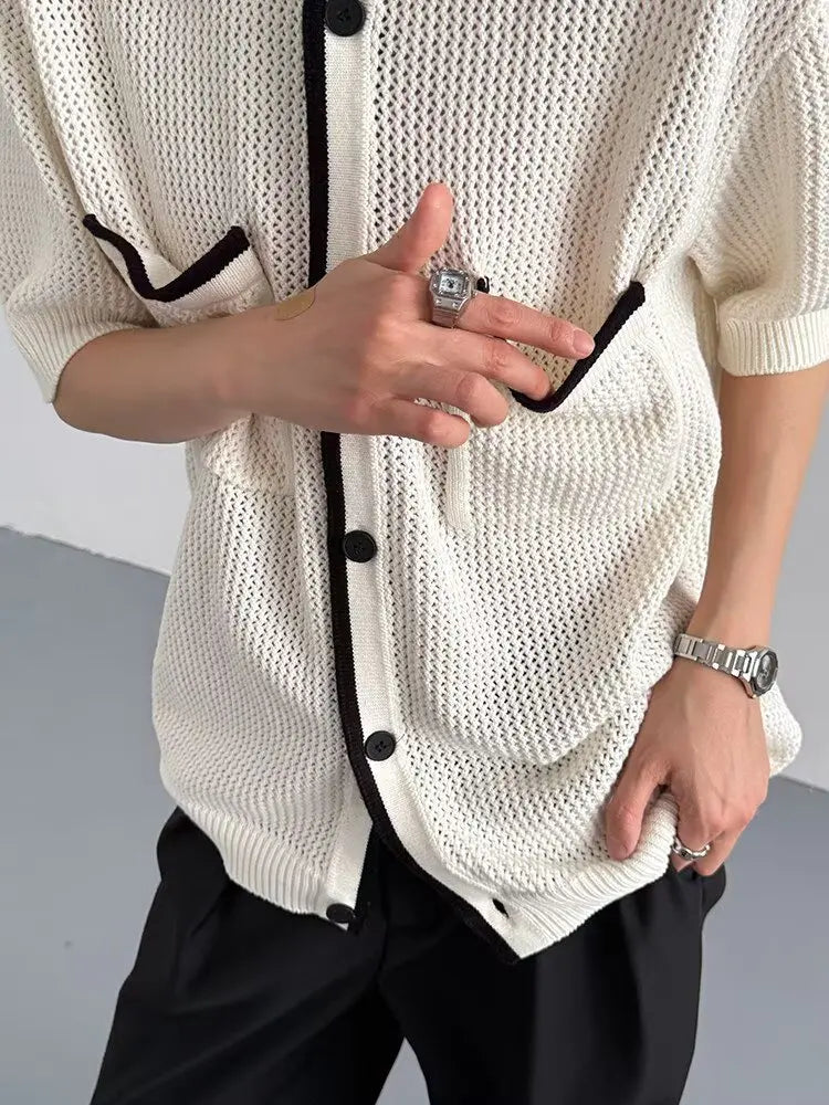 Monaco Knit Cardigan Shirt