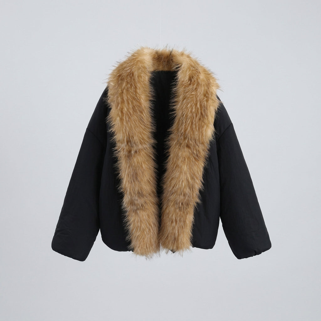 The Statement Fur-Collar Jacket for women by GoSobiShop Boutique