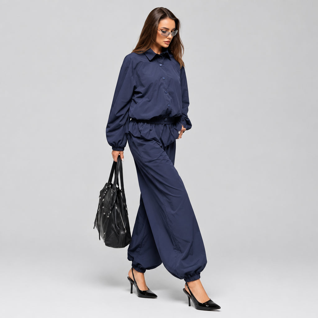women's two piece set
women's matching set
women's jacket and pants set
women's wide leg pants set
women's casual two piece outfit
women's matching outfit
women's streetwear set
women's coordinated set
women's high waist pants set
women's casual tracksuit
women's relaxed fit outfit
women's spring outfit
women's summer outfit
women's everyday outfit
women's travel outfit