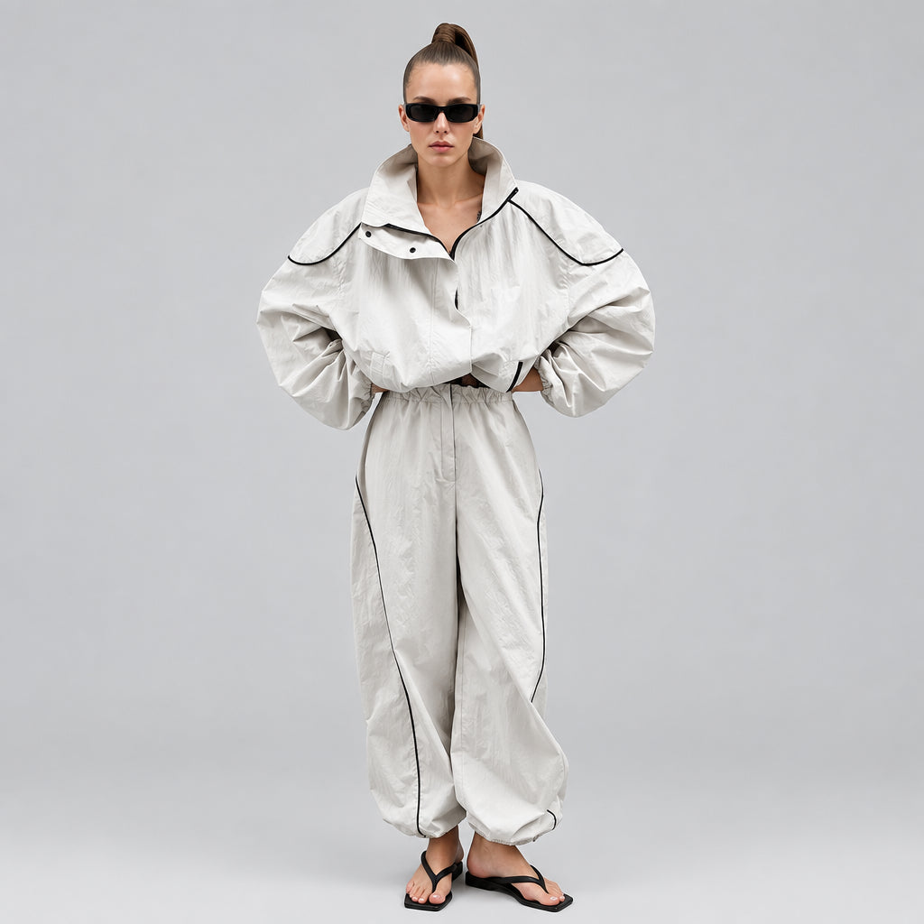 women's two piece set
women's matching set
women's jacket and pants set
women's wide leg pants set
women's casual two piece outfit
women's matching outfit
women's streetwear set
women's coordinated set
women's high waist pants set
women's casual tracksuit
women's relaxed fit outfit
women's spring outfit
women's summer outfit
women's everyday outfit
women's travel outfit