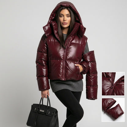 The Nova Puffer jacket and vest styling design