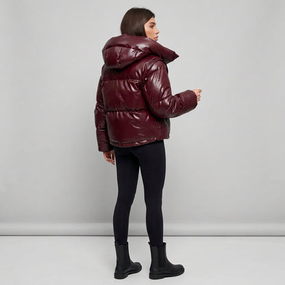 The Nova Puffer styled as a sleeveless puffer vest