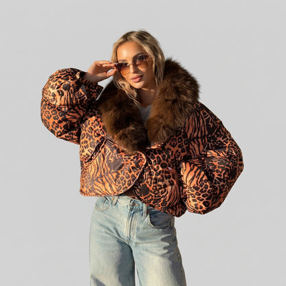 The Statement Fur-Collar Jacket for women by GoSobiShop Boutique