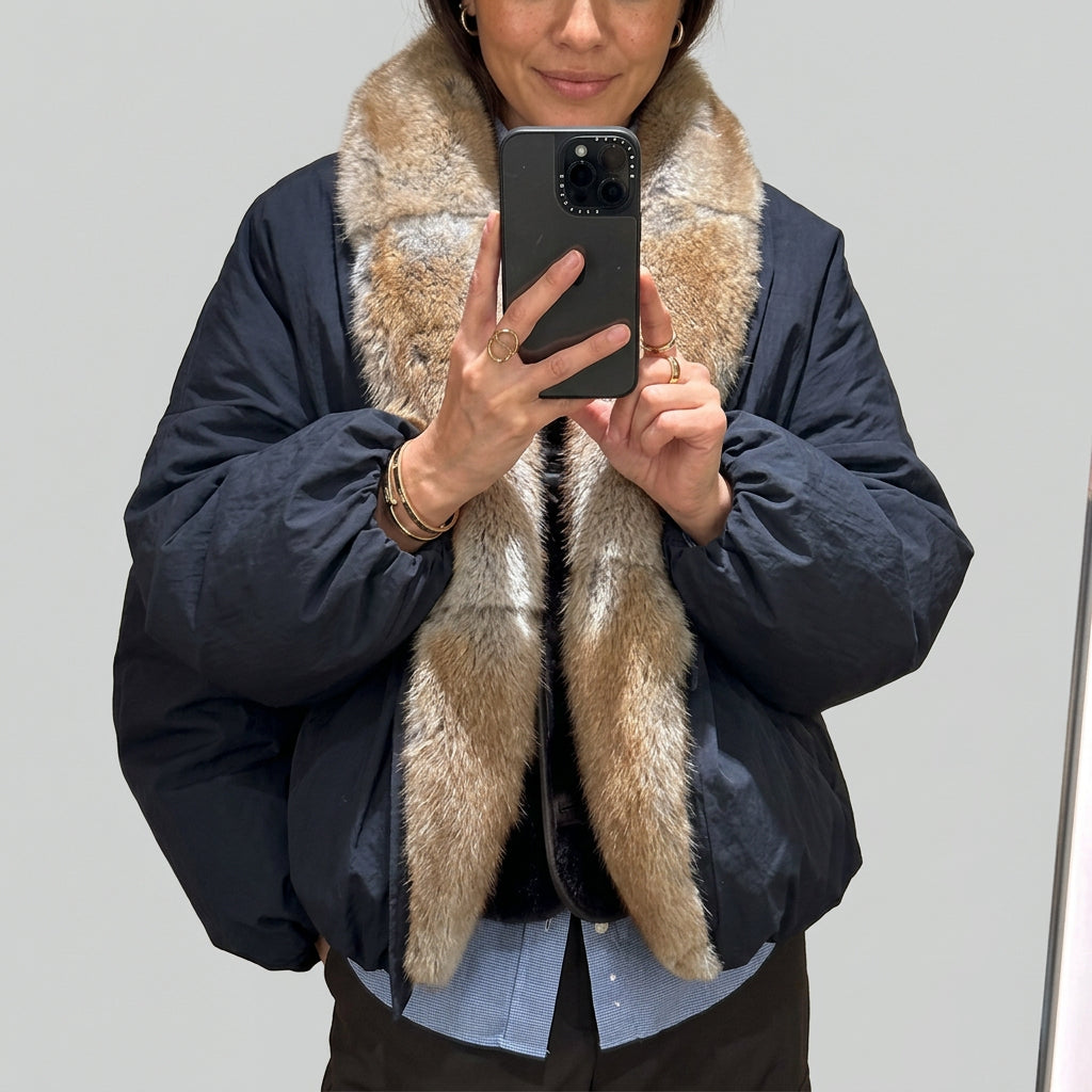 The Statement Fur-Collar Jacket for women by GoSobiShop Boutique