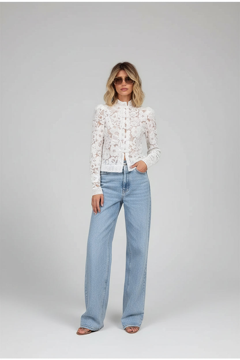 women's lace blouse

embroidered lace top

floral embroidery blouse

vintage inspired blouse

elegant women's blouse

frog button blouse

lace long sleeve top

dressy casual blouse

women's embroidered shirt

romantic lace blouse

feminine fashion top

special occasion blouse

spring fashion blouse

elegant lace shirt

women's statement blouse

embroidered floral top

lace fashion blouse

chic women's clothing

boutique women's tops

vintage style lace blouse