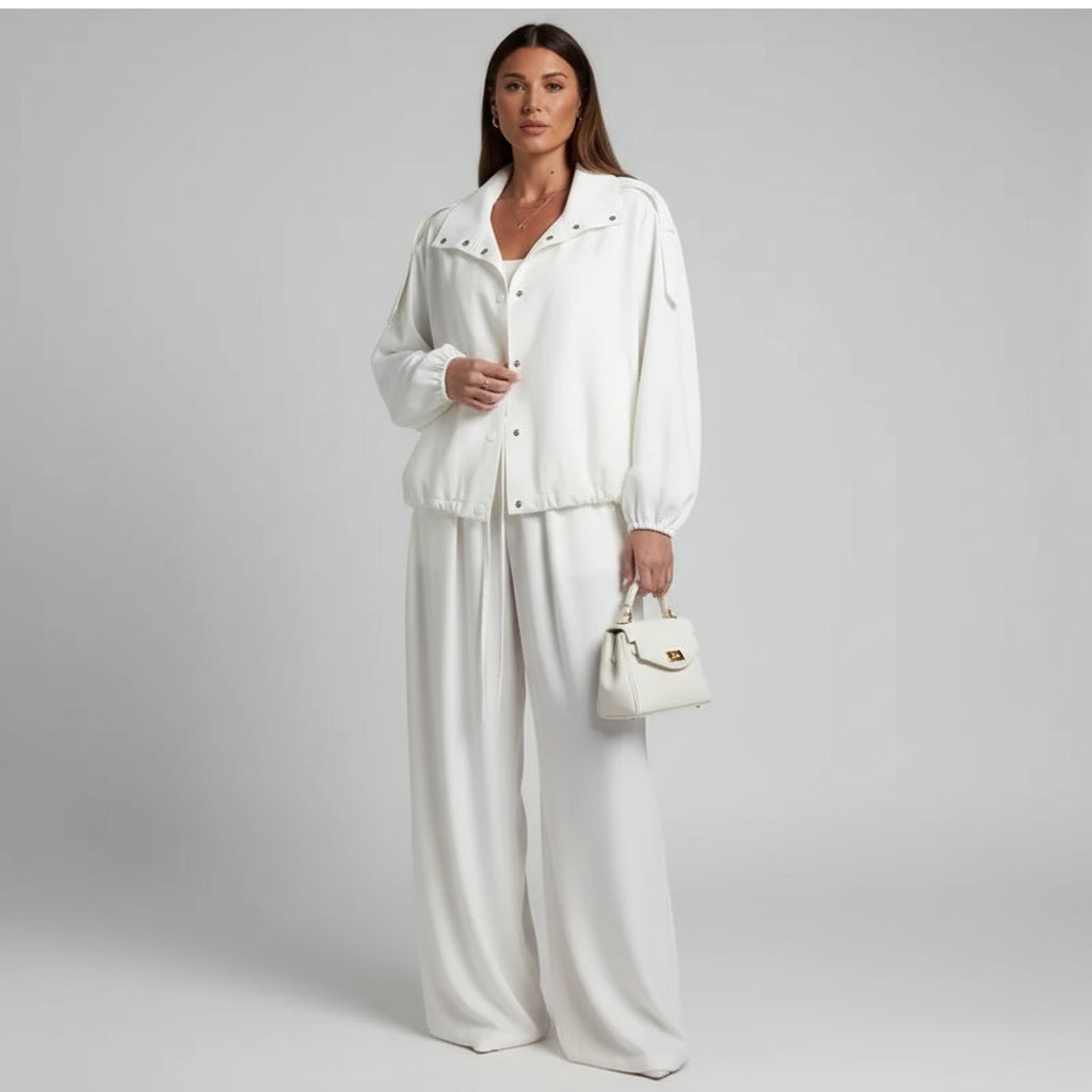 white jacket pants set women
white two piece outfit women
women's white pants suit
white two piece pants set
white jacket and pants set
women's white co ord set
white wide leg pants set
women's white jacket and wide leg pants set
elegant white two piece outfit for women
women's white two piece suit
white matching jacket and pants outfit
women's white summer co ord set
white casual elegant pants suit women
women's white wide leg trouser outfit
minimalist white two piece outfit
white spr