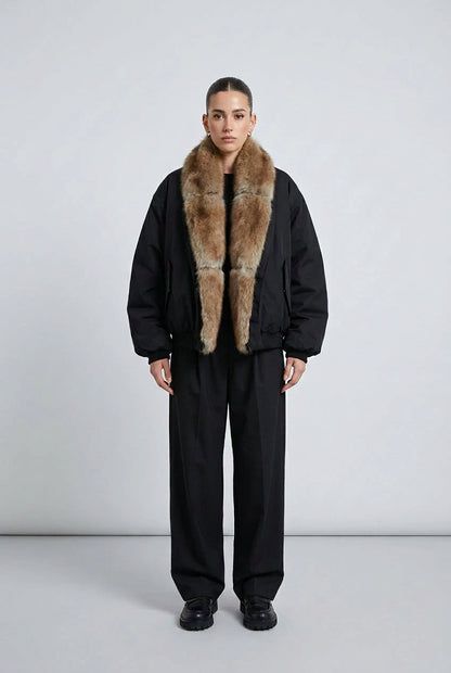 The Statement Fur-Collar Jacket for women by GoSobiShop Boutique