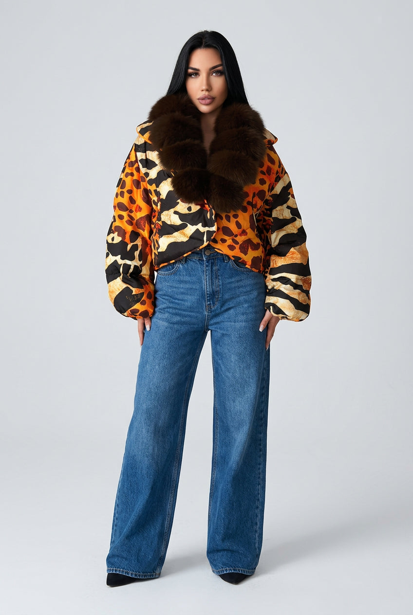 The Statement Fur-Collar Jacket for women by GoSobiShop Boutique