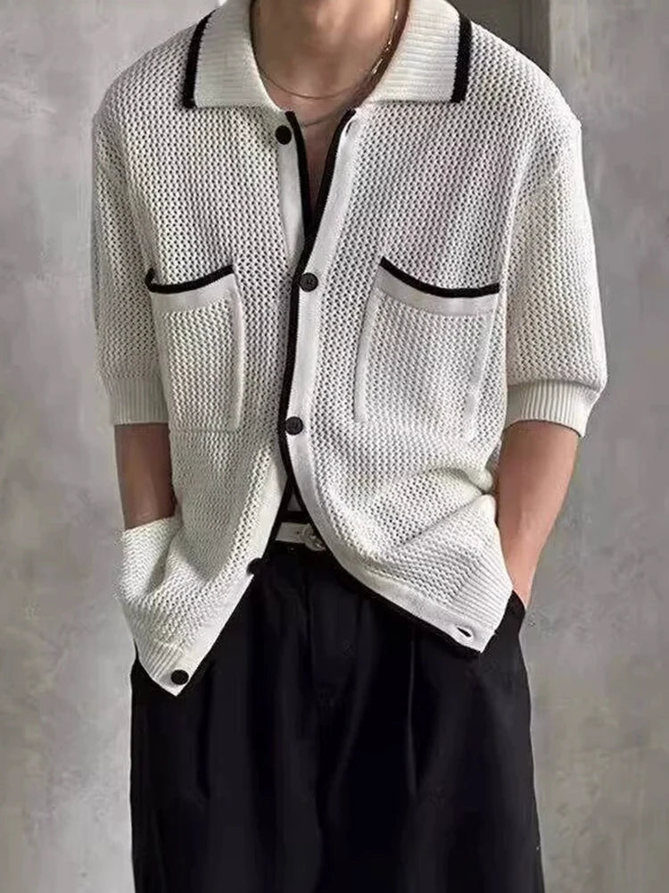Monaco Knit Cardigan Shirt