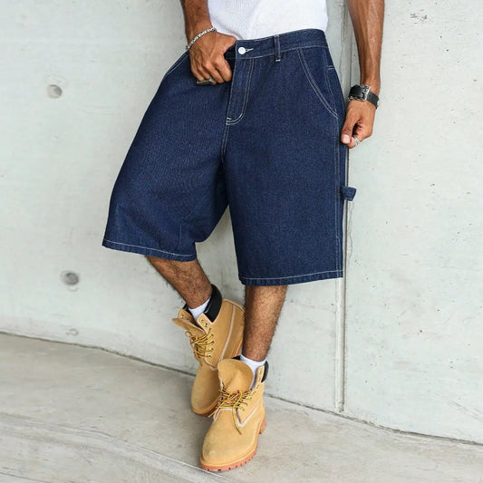 baggy jorts, denim cargo jorts, big boy jorts, oversized jean shorts, Y2K streetwear shorts, men’s baggy denim shorts, streetwear jorts, cargo jean shorts men, loose fit jorts, urban fashion shorts, skate style jorts