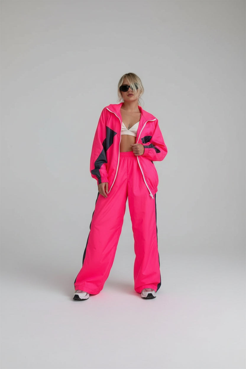 women's two piece set, women's matching set, color block two piece set, women's tracksuit, women's zip up jacket set, women's pants set, women's streetwear set, color block tracksuit women, women's casual two piece outfit, women's sporty set, women's matching pants outfit, women's jacket and pants set, zip up tracksuit women, straight leg pants set women, high waisted pants set, women's athleisure set, women's travel outfit set, airport outfit women, casual matching set women, streetwear outfit women, color