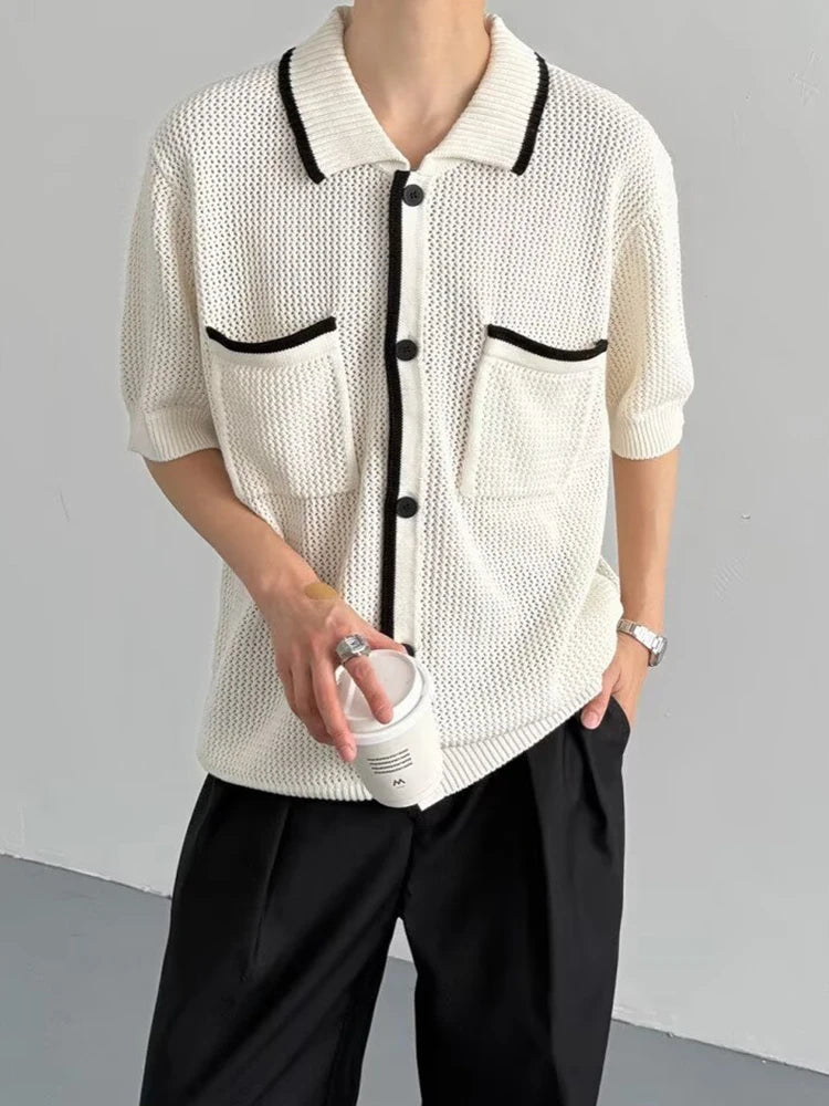 Monaco Knit Cardigan Shirt