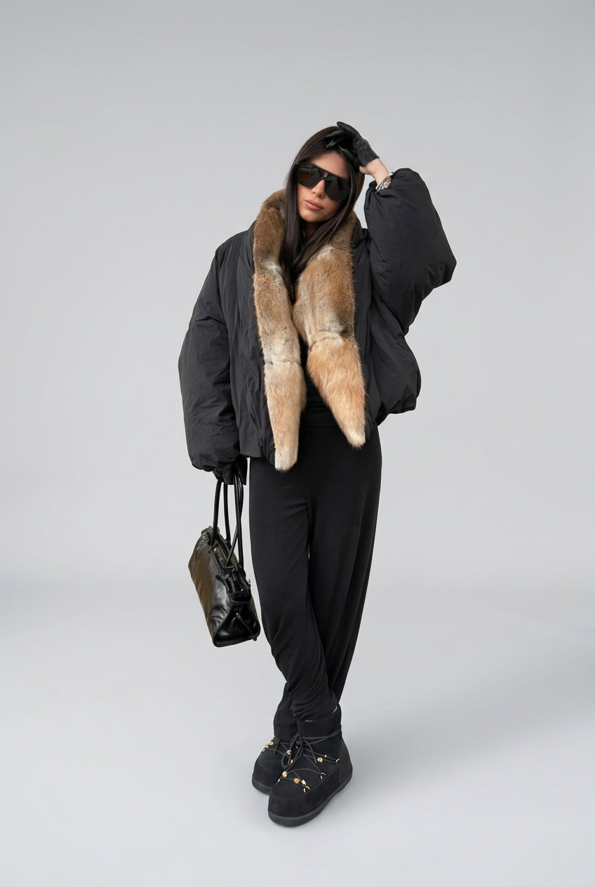 The Statement Fur-Collar Jacket for women by GoSobiShop Boutique