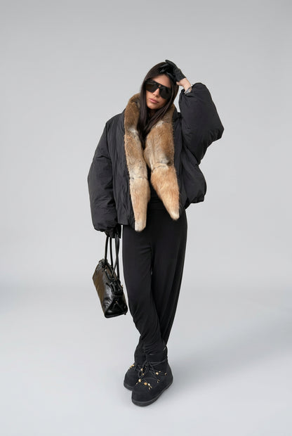 The Statement Fur-Collar Jacket for women by GoSobiShop Boutique