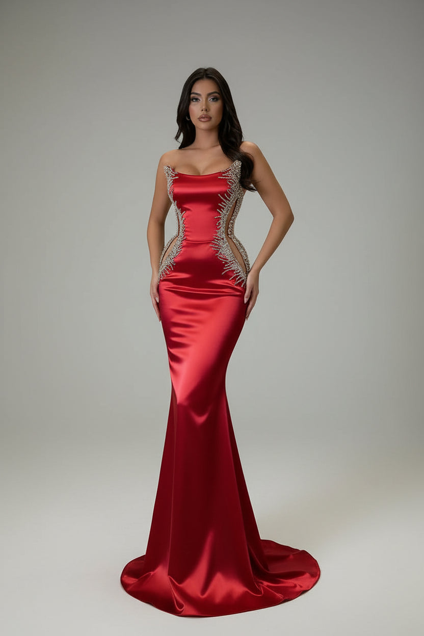 monica mermaid gown, rhinestone mermaid dress, satin mermaid gown, rhinestone evening dress, strapless evening gown, strapless mermaid dress, satin formal dress, rhinestone formal gown, elegant evening gown, luxury evening dress, beaded evening gown, sparkling mermaid dress, formal gown for women, plus size formal gown, plus size mermaid dress, plus size evening gown, plus size prom dress, strapless prom dress, mermaid prom gown, formal wedding guest dress, black tie evening gown, gala dress for women, grad