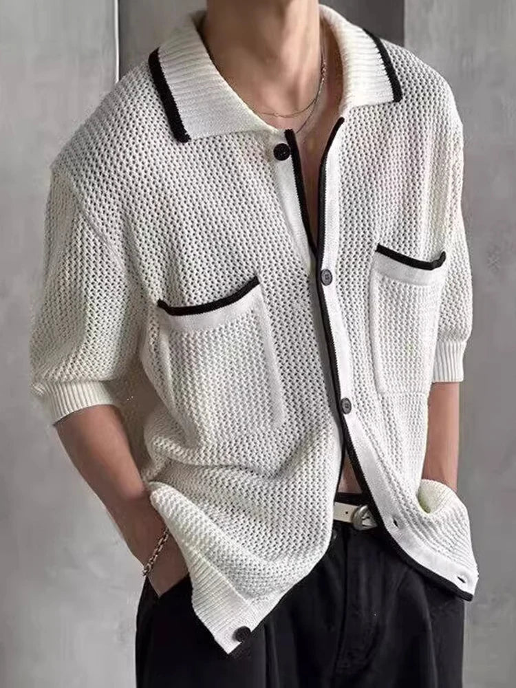 Monaco Knit Cardigan Shirt