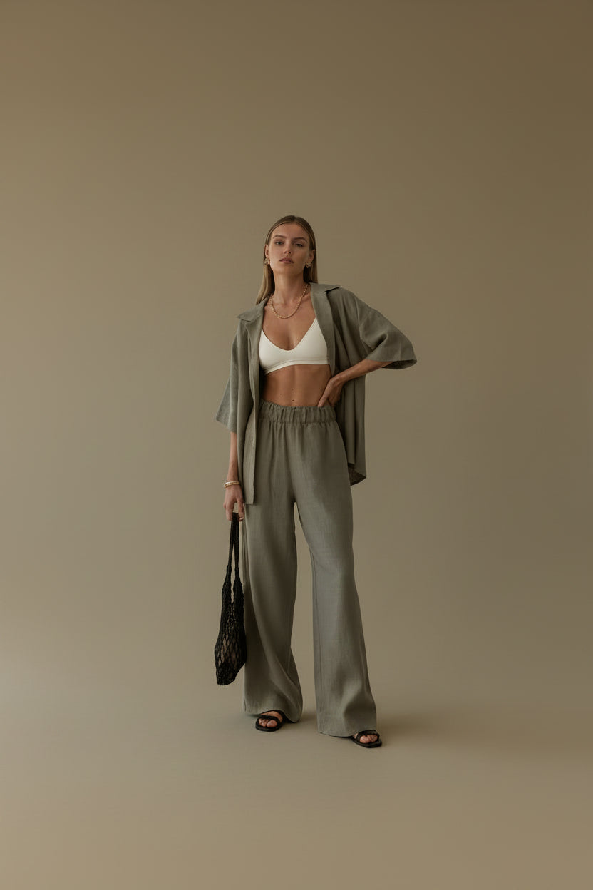 100% cotton two piece set, women's cotton matching set, cotton lounge set women, casual two piece outfit, wide leg pants set, breathable cotton outfit, vacation outfit women, resort wear women, oversized cotton shirt, matching set for women, minimalist fashion outfit, travel outfit women, summer cotton set, relaxed fit two piece set, everyday matching outfit, button up shirt and pants set, women's casual co ord set, wide leg cotton pants, comfortable women's outfit, GoSobiShop Boutique